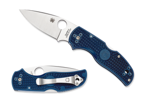 Spyderco Native 5 Lightweight - Dark Blue FRN - CPM-S110V - C41PDBL5