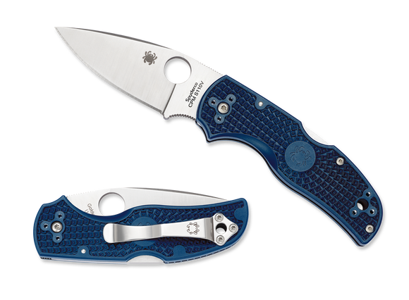 Spyderco Native 5 Lightweight - Dark Blue FRN - CPM-S110V - C41PDBL5