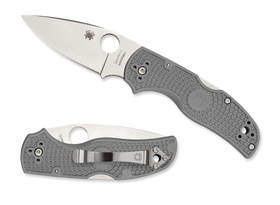Spyderco Native 5 Lightweight - Gray FRN - Maxamet - C41PGY5