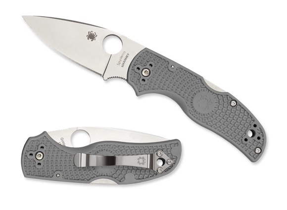 Spyderco Native 5 Lightweight - Gray FRN - Maxamet - C41PGY5