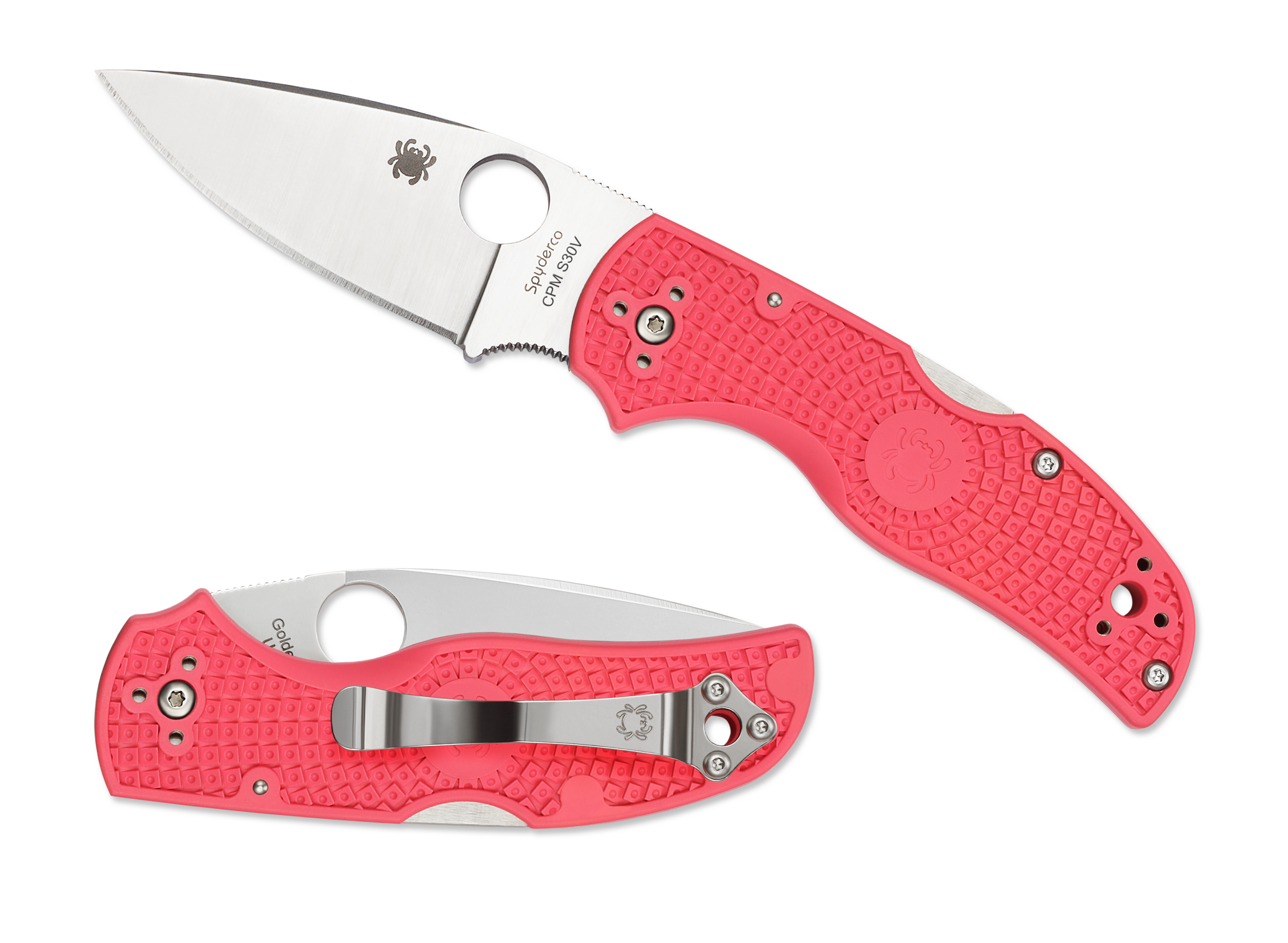 Spyderco Native 5 Lightweight - Pink FRN - C41PPN5