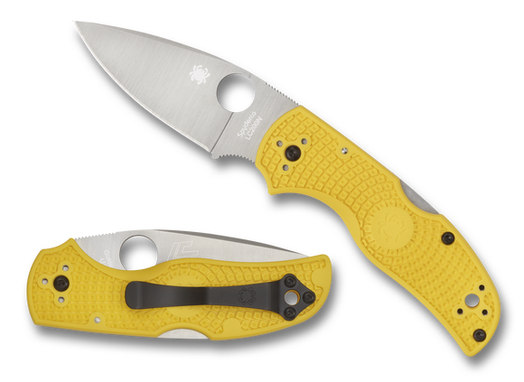 Spyderco Native 5 Salt - Yellow FRN - Plain Edge MagnaCut - C41PYL5