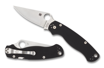 Spyderco Paramilitary 2 - Black G10 -  C81GP2