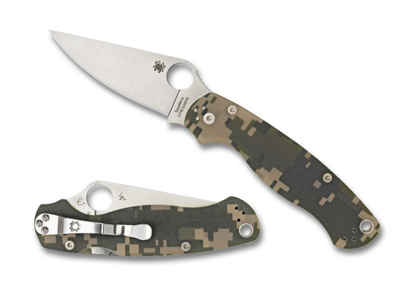 Spyderco Paramlitary 2 - Camo G10 - C81GPCMO2
