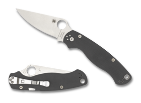 Spyderco Paramilitary 2 - Grey G10 - Maxamet - C81GPDGY2