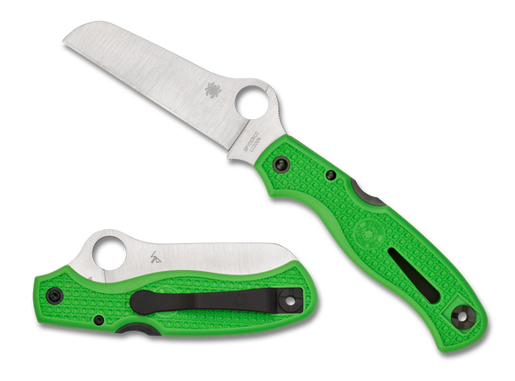 Spyderco Atlantic Salt - SpyderEdge LC200N - Green FRN - C89FSGR - CLOSEOUT