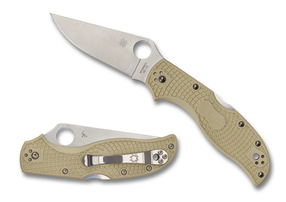 Spyderco Stretch 2 - Sprint Run - Straight Spine - Ivory FRN - VG10 - C90FPIV2