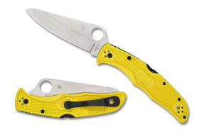Spyderco Pacific Salt 2 - Plainedge H1 Steel - Yellow FRN - C91PYL2