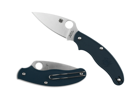Spyderco UK Pen Knife - Slip Joint - Dark Blue FRN - S110V - C94PDBL