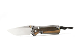 Chris Reeve Knives Large Sebenza 31 - Macassar Ebony Inlay - Drop Point - L31-1116 - SNK/WTO - Home Office