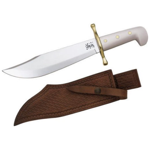 Case - Bowie Knife - Fixed Blade - Collectors - White - 02000