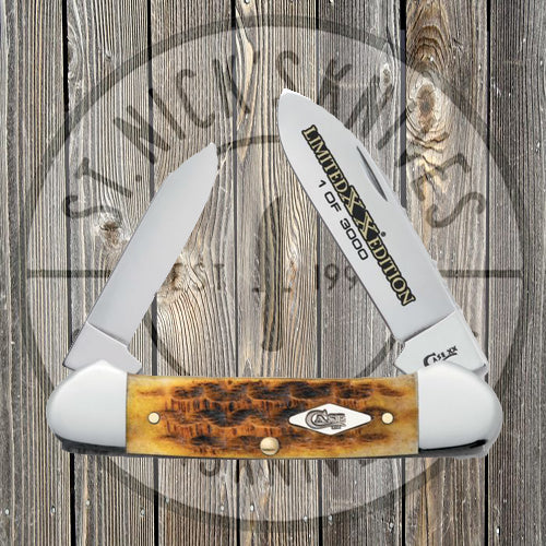 Case - Canoe - Limited XX - Edition  XXXV - Honycomb Bone - Kinfolk Jig - 11972