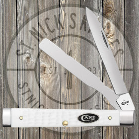 Case - Doctor’s Knife - Sparxx White Jigged - Synthetic - w/Black Shield - 10484