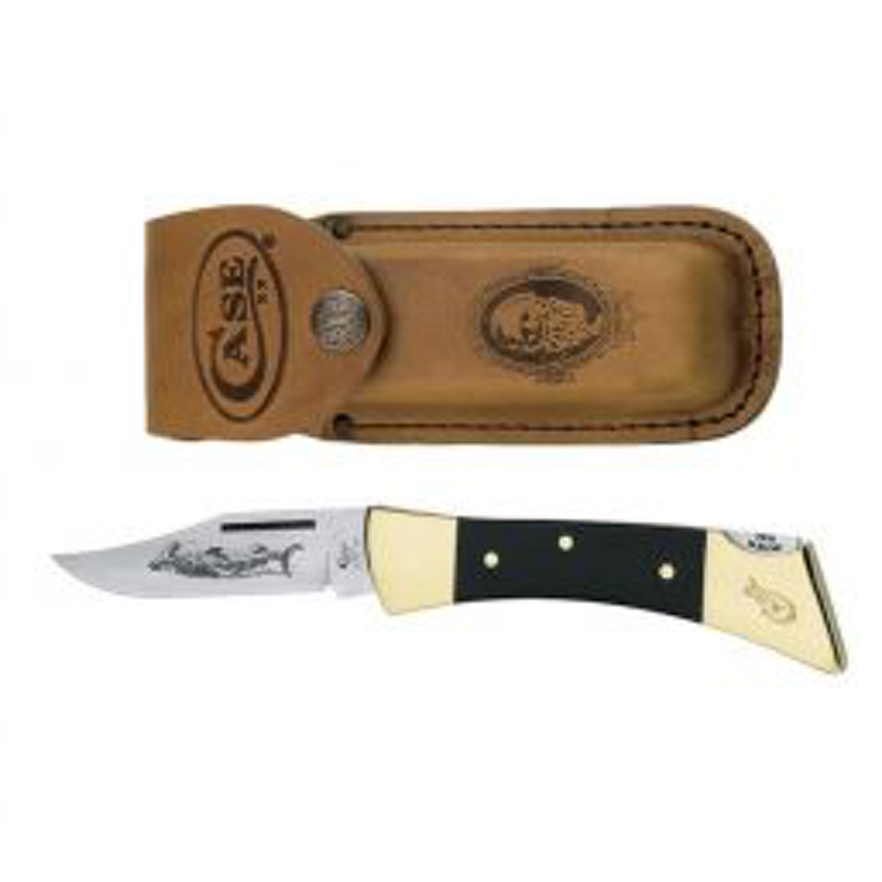 Case - Hammerhead Knife w/ Leather Sheath - 00177