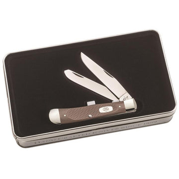 Case - Harley Davidson - Earth Brown G-10 Handle - Trapper - 52198