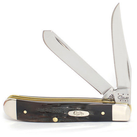 Case - Jigged Buffalo Horn - Mini Trapper - 65016