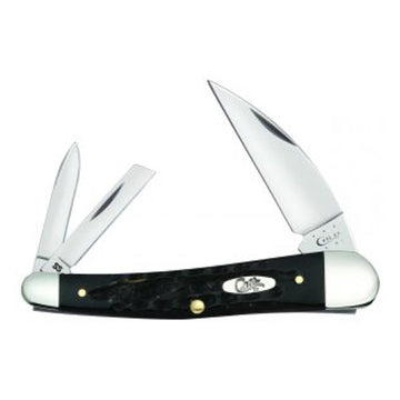 Case - Jigged Buffalo Horn - Seahorse Whittler - 65010