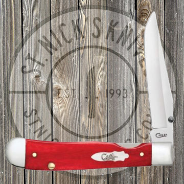 Case - Kickstart - TrapperLock - Dark Red - Smooth Bone - 60544