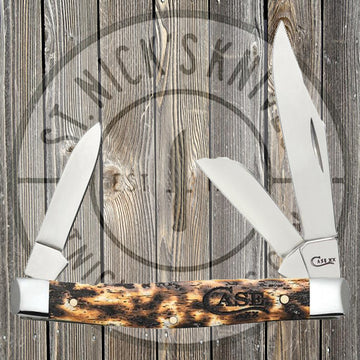 Case - Med Stockman - Natural Bone - Toasted Color Wash - 67914