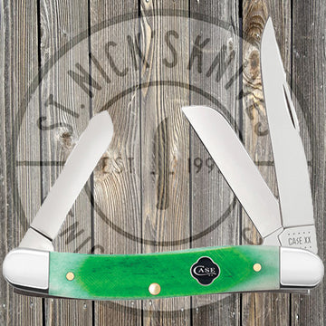 Case - Med Stockman - Sawcut - Clover Bone - 23214