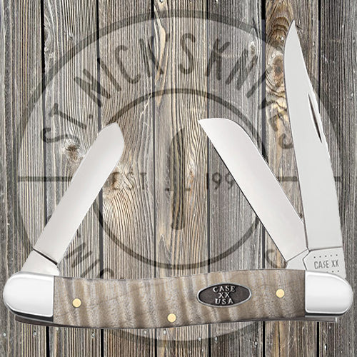 Case - Med Stockman - Smooth Curly Maple - Natural - 25944