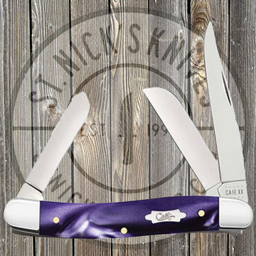 Case - Med Stockman - Smooth Wicked Purple Kirinite - 17332