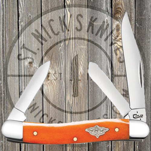 Case - Medium Stockman -Smooth Persimmon - Orange - 12038