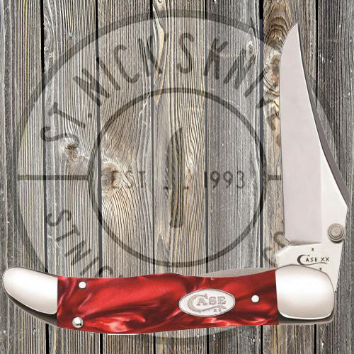 Case - Mid Folding Hunter - Red Pearl Kirinite - 25336