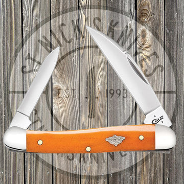 Case - Mini Copperhead - Smooth Persimmon - Orange Bone - 12035