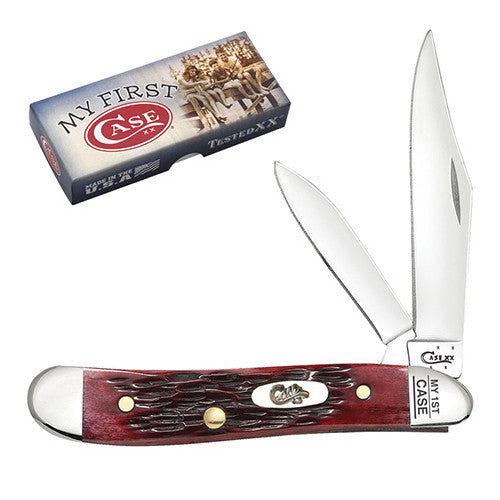 Case - My First Case - Pocket Worn - Old Red Bone - Peanut - 03693
