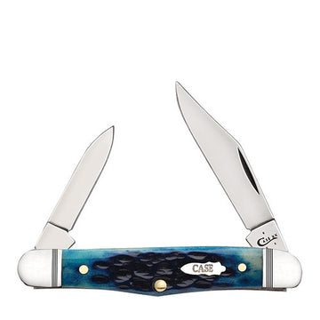 Case - Ocean Blue Jig Bone - Half Whittler - 46666