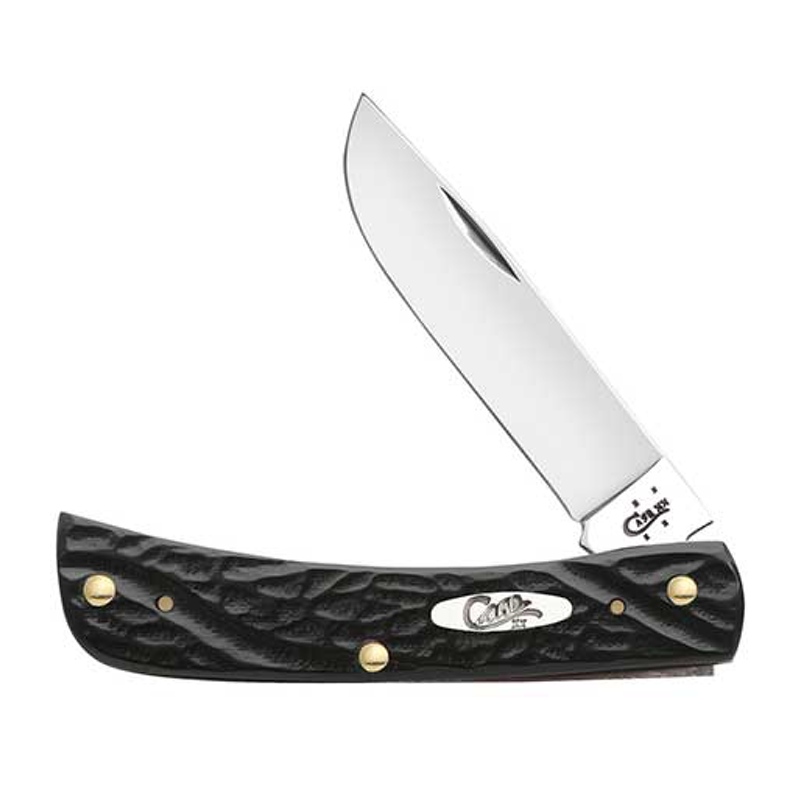 Case - Rough Black - Synthetic - Sod Buster Jr - 18229