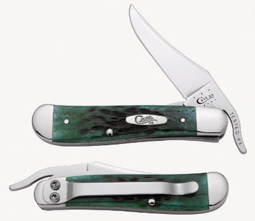 Case - Russlock - Jigged Green Bone - 09743
