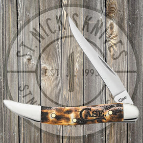 Case - Small Texas Toothpick - Natural Bone - Toasted Color Wash - 67915