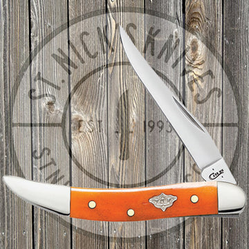 Case - Small Toothpick - Smooth Smooth Persimmon - Orange - 12034