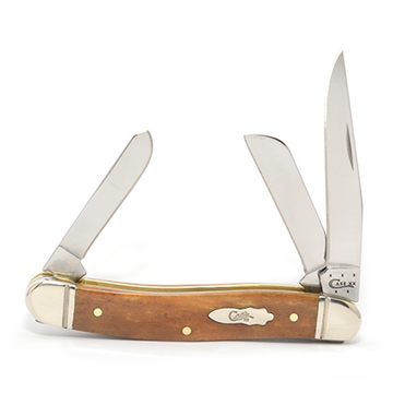 Case - Smooth Antique Bone - Medium Stockman - 58185