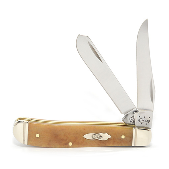 Case - Smooth Antique Bone - Mini Trapper - 58188