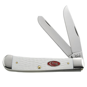 Case - Sparxx White Jigged - Synthetic - Trapper - 60182