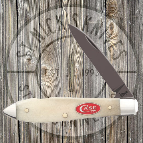 Case - Tear Drop - SSPVD Blade - Natural Bone - 35092