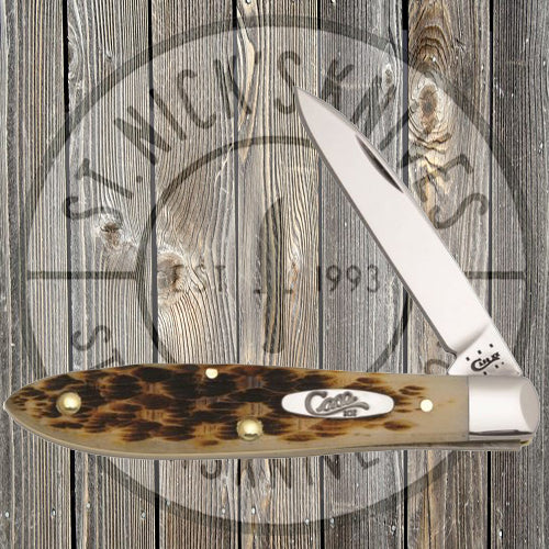 Case - Teardrop -  Amber Bone - 00246