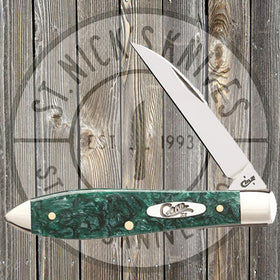 Case -  Teardrop - Green Sparkle Kirinite - 32581