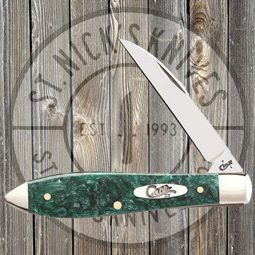 Case -  Teardrop - Green Sparkle Kirinite - 32581