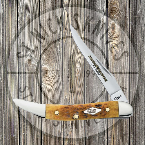 Case - Texas Toothpick - Limited XX - Edition  XXXV - Honycomb Bone - Rogers Jig - 11974