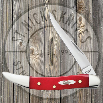 Case - Texas Toothpick - Small - Smooth Dark Red Bone - 60545