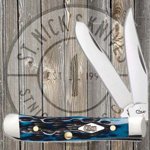 Case - Tiny Trapper - Peach Seed Jig - Ocean Blue Bone - 63635