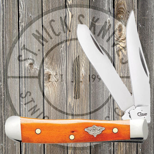 Case - Tiny Trapper - Smooth Persimmon - Orange Bone - 12030