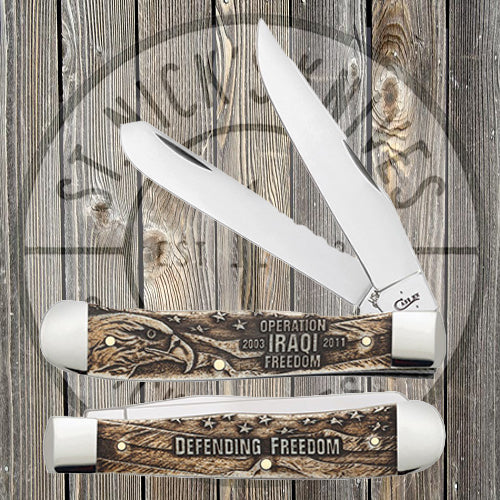 Case - Trapper - Image XX War Series - Iraqi Freedom - Bone - 22034