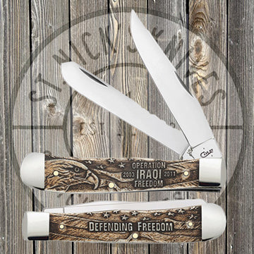 Case - Trapper - Image XX War Series - Iraqi Freedom - Bone - 22034