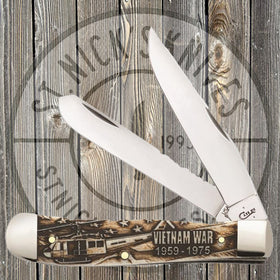 Case - Trapper - Image XX War Series - Vietnam - Bone - 22032