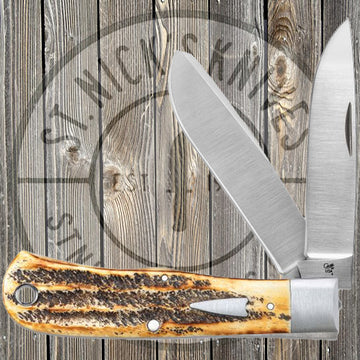 Case - Trapper - Tony Bose - Bullnose - 6.5 Bone Stag - 154CM - 10364